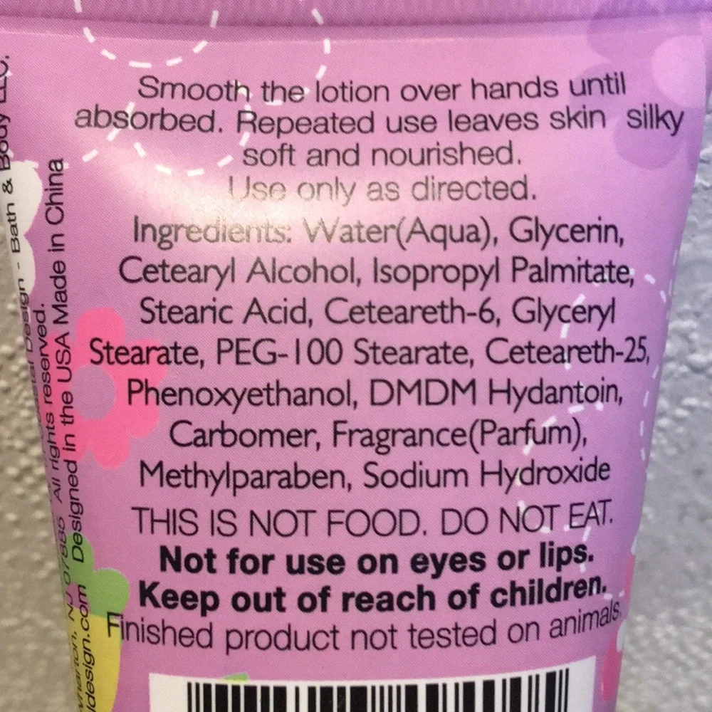 bath & body hand cream